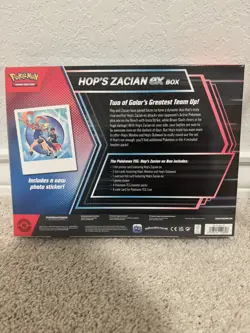 Pokemon Cards Hop's Zacian Ex Box BRAND NEW FACTORY SEALED - Image 2