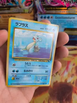 Pokemon Karte Card Vending expansion sheet glossy japanese Exc Lapras - Image 2