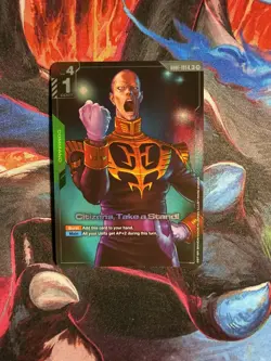 Gundam Card Game Newtype Rising Citizens, Take A Stand GD01-105 R+ Holo Foil x1 - Image 3