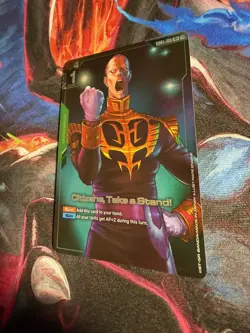 Gundam Card Game Newtype Rising Citizens, Take A Stand GD01-105 R+ Holo Foil x1 - Image 4