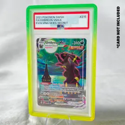 GradedGuard - PSA - PYTHON Graded Guard Card Case Protector for Umbreon VMAX 215 - Image 1