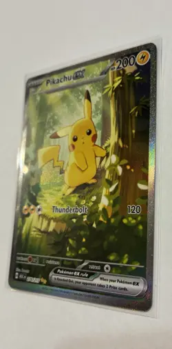 🔥Pokemon Ascended Heroes Pikachu EX 276/217 Full Art Holo single card - Image 3