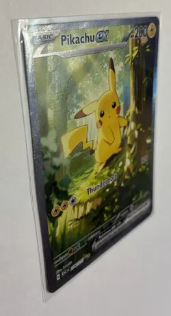 🔥Pokemon Ascended Heroes Pikachu EX 276/217 Full Art Holo single card - Image 5