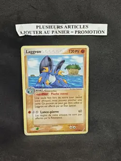 Carte Pokemon Francaise Laggron 27/100 Ex Gardiens De Cristal Rare - Image 1