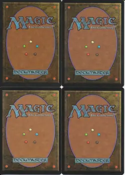 MTG: LIM-DUL'S HIGH GUARD dual art Alliances COMMON; played, Excellent x4 - Image 2