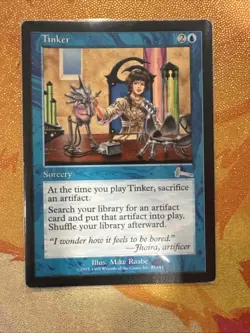 Mtg Tinker Urza's Legacy Regular - Image 1