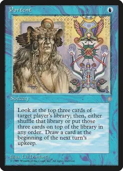Portent Ice Age MtG LP - Image 1