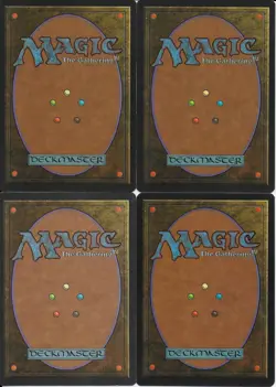 MTG: DRUDGE SKELETONS 4th Edition COMMON; played, Excellent condition x4 - Image 2