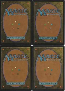 MTG: WORD OF BINDING 4th Edition COMMON; played, Excellent condition x4 - Image 2