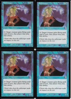 MTG: SAILMONGER Mercadian Masques UNCOMMON; played, Excellent condition x4 - Image 1