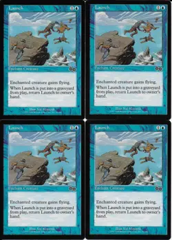 MTG: LAUNCH Urza's Saga COMMON; played, Excellent condition x4 - Image 1