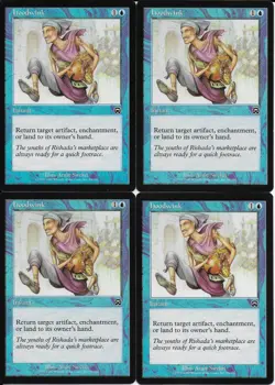 MTG: HOODWINK Mercadian Masques COMMON; played, Excellent condition x4 - Image 1