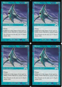 MTG: MIROZEL Exodus UNCOMMON; played, Excellent condition x4 - Image 1