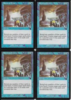 MTG: SCENT OF BRINE Urza's Destiny COMMON; played, Excellent condition x4 - Image 1