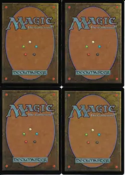 MTG: WIZARD MENTOR Urza's Saga COMMON; played, Excellent condition x4 - Image 2