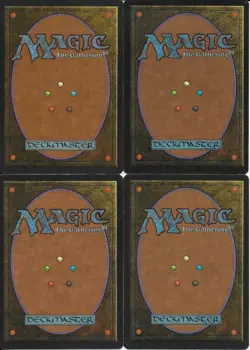 MTG: PESTILENCE 4th Edition COMMON; played, Excellent condition x4 - Image 2