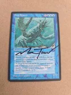 Deep Spawn SIGNED By Mark Tedin Magic The Gathering - Image 1