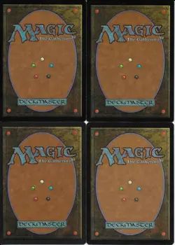 MTG: KNIGHT OF THE MISTS Visions COMMON; played, Excellent condition x4 - Image 2