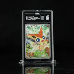 2016 Pokemon Mythical Dream Shine 1st Ed 007/036 Victini TAG 10 Pristine (991) - Image 1