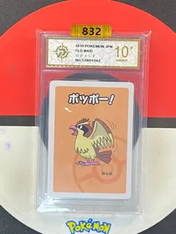 Pokemon Pidgey 2019 Old Maid Japanese Grade10 - Image 1