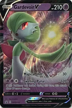 Gardevoir V SWSH105 Holo P Sword & Shield Promo Pokemon NM - Image 1