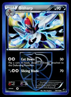 Bisharp 74/116 Uncommon Plasma Freeze Pokemon NM - Image 1