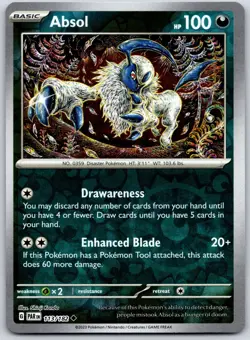 POKEMON PARADOX RIFT ABSOL 113/182 UNCOMMON REVERSE HOLO NM - Image 1