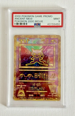 2000 Pokemon Movie Promo Ancient Mew PSA 9 - Image 1