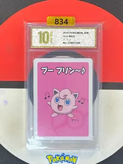 Pokemon Jigglypuff 2019 Old Maid Japanese Grade10 - Image 1
