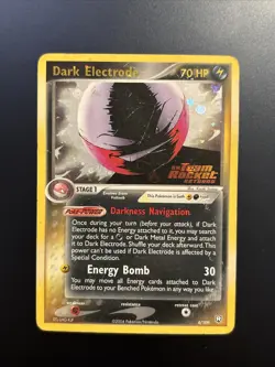 Dark Electrode 4/109 - EX Rocket Returns Stamp Reverse Holo Pokemon TCG DAMAGED - Image 1