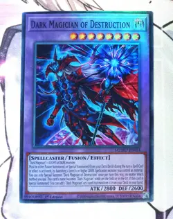 Dark Magician of Destruction MZMU YuGiOh Doujin Card Eng Art * PLEASE READ * - Image 1