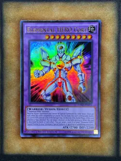 Yugioh Elemental HERO Core JUMP-EN071 Ultra Rare Limited Edition NM - Image 1