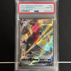 【PSA10】2020 Pokemon Card Charizard V SSR Shiny Star V #307 GEM MINT Japanese F/S - Image 1