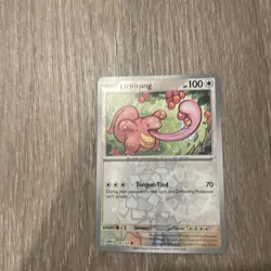 Lickitung 108/165 Reverse Holo Pokemon Scarlet & Violet 151 TCG Card - Image 1