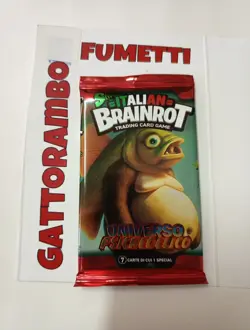 Bustina Con 7 Card-Skifidol Italian Brainrot - Nuova- Universo Psichedelico - Image 2
