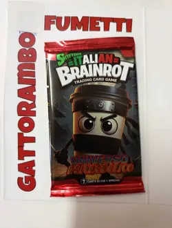 Bustina Con 7 Card-Skifidol Italian Brainrot - Nuova- Universo Psichedelico - Image 3