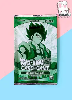 Dragon Ball Card Game - DBS: Broly Booster Pack Vol. 3 Promo Anime TCG ENG NEU - Image 1