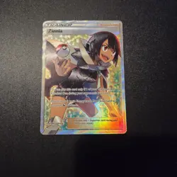 Pokemon Card - Zinnia 70/70 Dragon Majesty Full Art Ultra Rare - M/NM - Image 1
