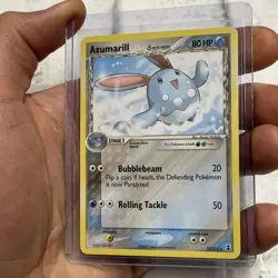 Pokemon Card Azumarill (Delta Species) 19/113 Delta Species Regular 2005 NM TCG - Image 2