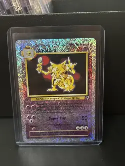 Pokemon TCG Kadabra Legendary Collection Reverse Holo Card 49/110 - Image 1