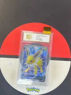 Pokemon TCG S-Chinese Sword &Shield Jolteon V SR CS4aC 143 Grade10 - Image 1