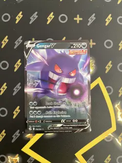 Pokemon TCG Fusion Strike #156/264 Gengar V NM - Image 1