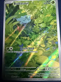 Holofoil - Bulbasaur - 166/165 - 166/165 - SV: Scarlet & Violet 151 - NM 🍃 - Image 3