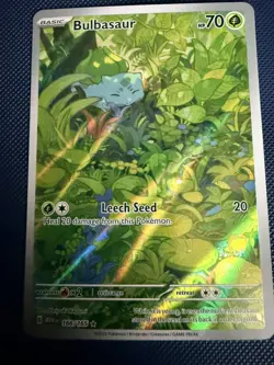 Holofoil - Bulbasaur - 166/165 - 166/165 - SV: Scarlet & Violet 151 - NM 🍃 - Image 4