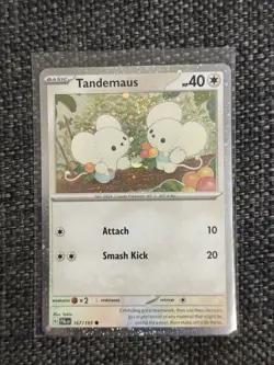 Tandemaus 167/193 NM/M S&V Paldea Evolved Cosmos Holo Promo Pokemon TCG - Image 1