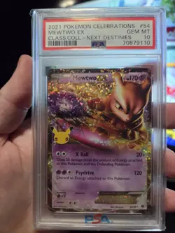 PSA 10 MEWTWO EX 54/99 CELEBRATIONS CLASSIC COLLECTION POKEMON 😍 - Image 1