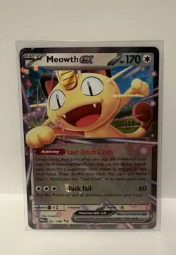 Meowth ex 062/088 + Energy Recycler 108/088 Holo | Pokemon Perfect Order NM - Image 3