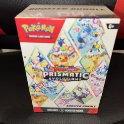 Pokemon TCG Scarlet & Violet Prismatic Evolutions Booster Bundle SEALED - Image 1