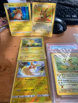 Pokemon Raichu Base Set 14/102 Holo Rare PSA 5 - Image 3