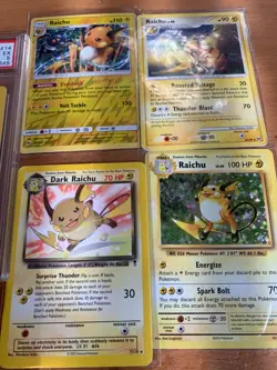 Pokemon Raichu Base Set 14/102 Holo Rare PSA 5 - Image 4